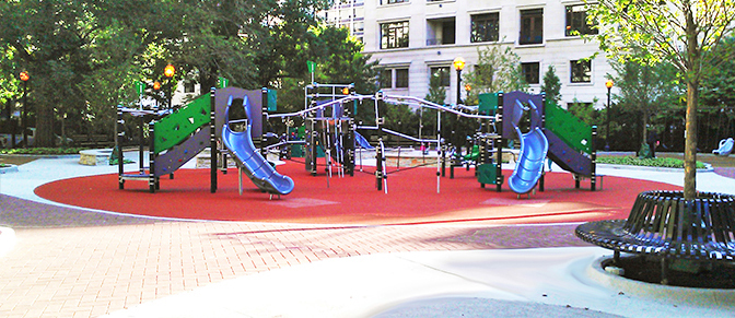 JRA Goudy Square Park Playground